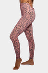 Aura 7 Activewear Wild Capella Legging Yoga Pants close up side profile