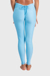 Aura 7 Activewear Fresh Air Capella legging yoga pants close up back