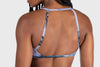 Aura 7 Activewear Tropic Del Mar Top close up back view