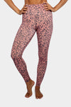 Aura 7 Activewear Wild Capella Legging Yoga Pants close up front view