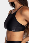 Aura7 Activewear Del Mar sports bra side profile