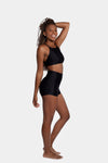 Aura7 Activewear Del Mar sports bra zoomed out full view right side